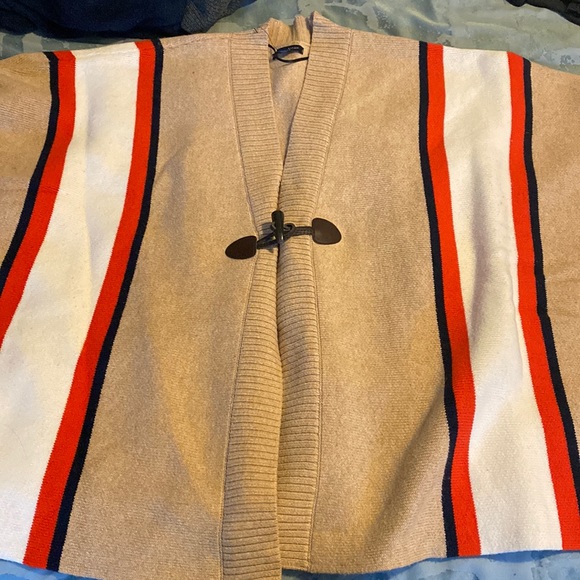 Tommy Hilfiger Jackets & Blazers - Tommy Hilfiger Wool Blend Poncho, NWOT
